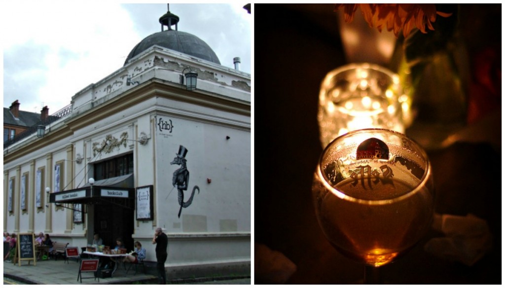 Hillhead Bookclub | © Thomas Nugent/Geograph // Beer At Hillhead Bookclub | © Andy Rennie/Flickr