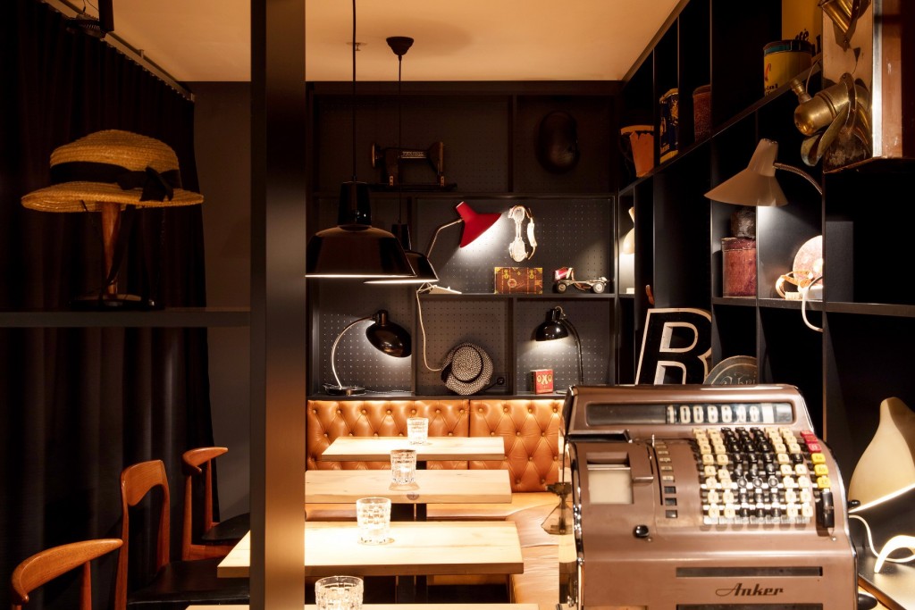 The cosy cafe at the Ruby Marie in Vienna. © Ruby Marie.