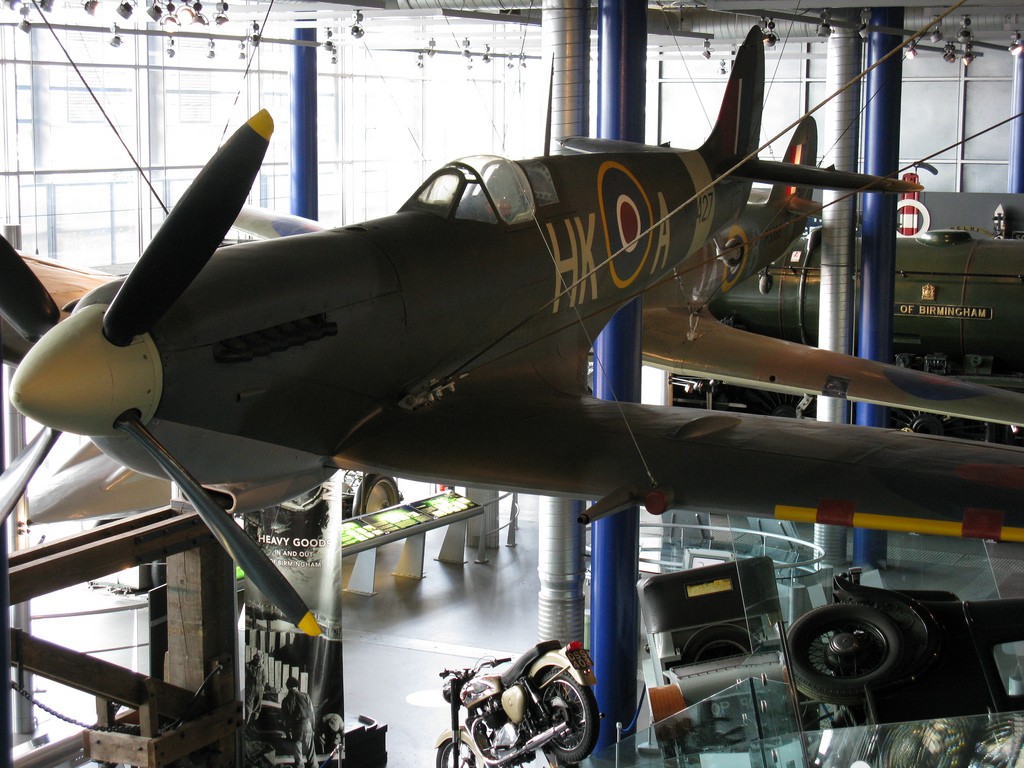 Spitfire jet at Thinktank, Birmingham