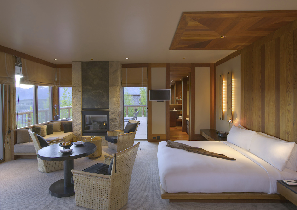 Spring Gulch Suite Bedroom | Courtesy of Aman