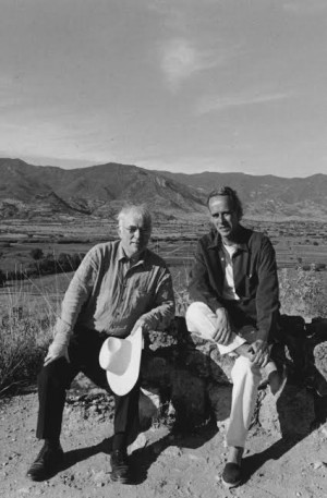 Seamus Heaney and Jan Hendrix | Courtesy of Albany Arts
