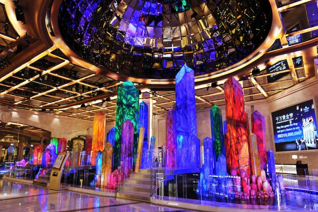 Wishing Crystals | courtesy of Galaxy Macau