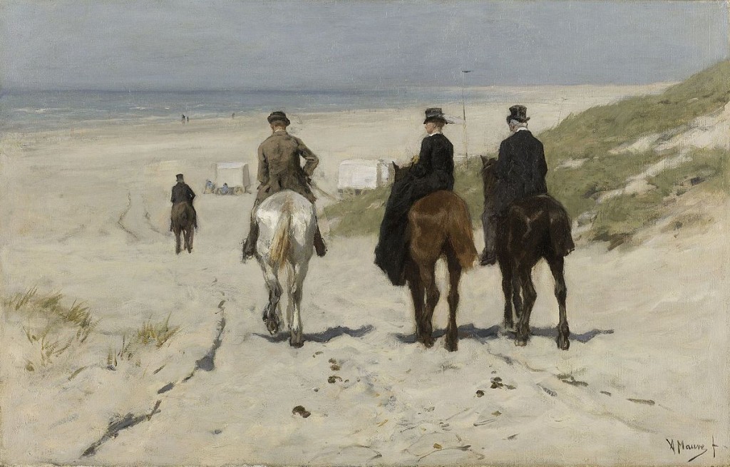 Anton Mauve: Morning Ride on the Beach, 1876 | © WikiCommons / the Rijksmuseum
