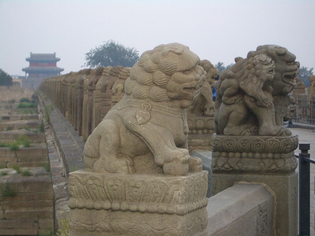 Lugou Bridge Lions|©Vmenkov/Wikimedia Commons