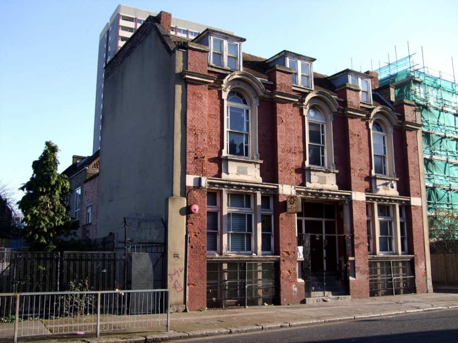 Outside of Bethnal Green Working Men's Club