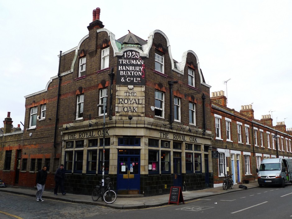 outside of the Royal Oak