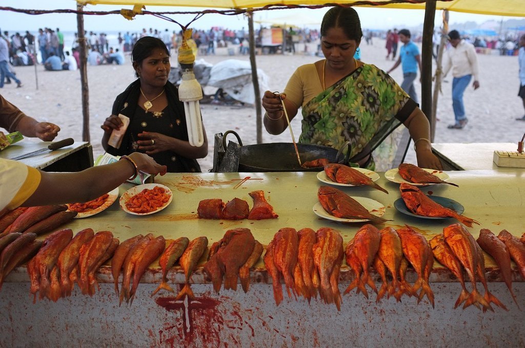 A Brief History of the Marina Beach in Chennai, India