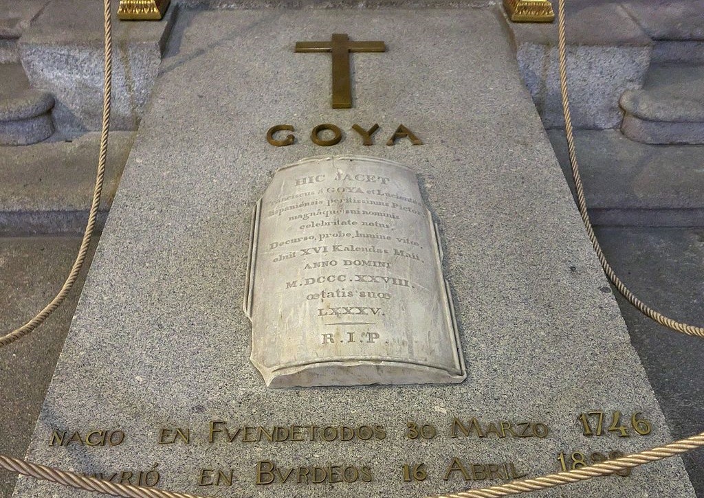 Goya's tomb and remains are right here in Madrid | © José Luis Filpo Cabana/Wikipedia