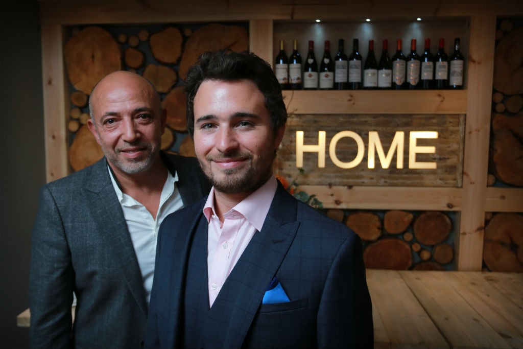 Restaurateur Dean Gassabi And Social Bite Founder Josh Littlejohn | Courtesy Of Social Bite And Frame Agency Glasgow
