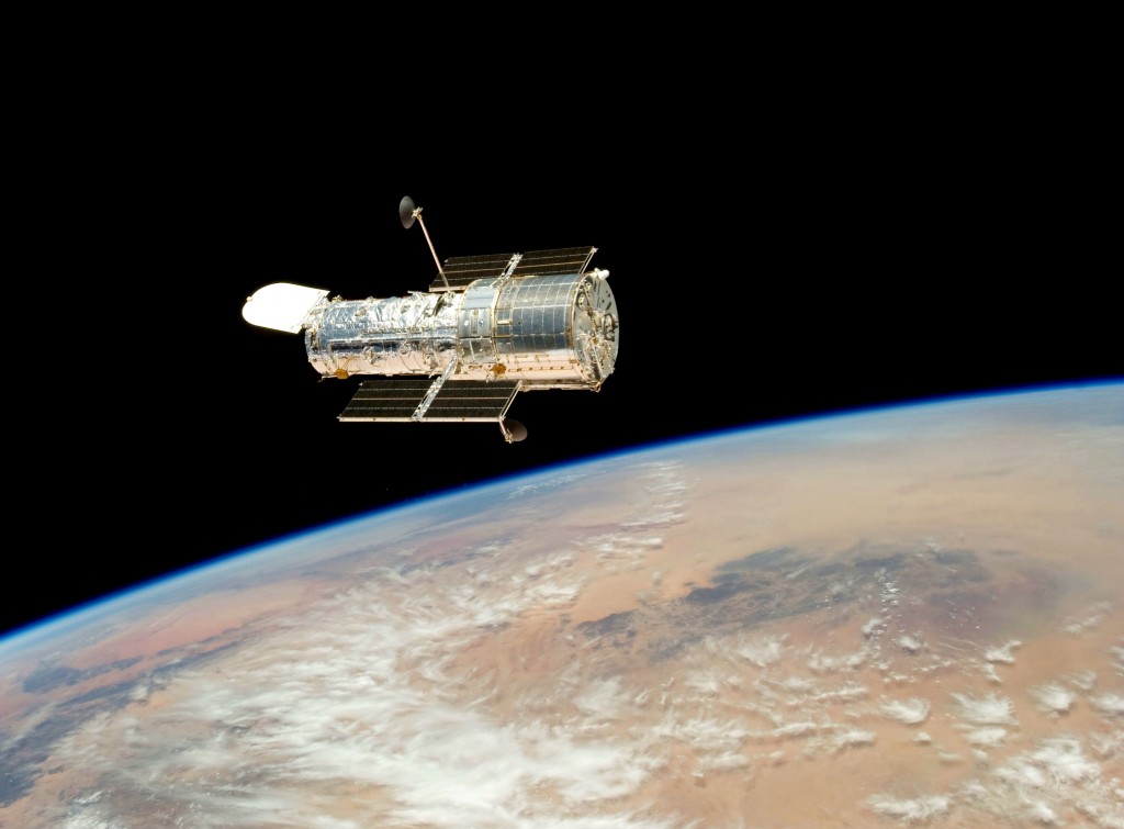 The Hubble Space Telescope. | Courtesy NASA.