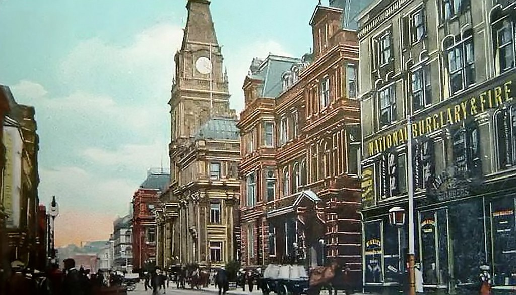 Municipal Buildings - with the clock tower
