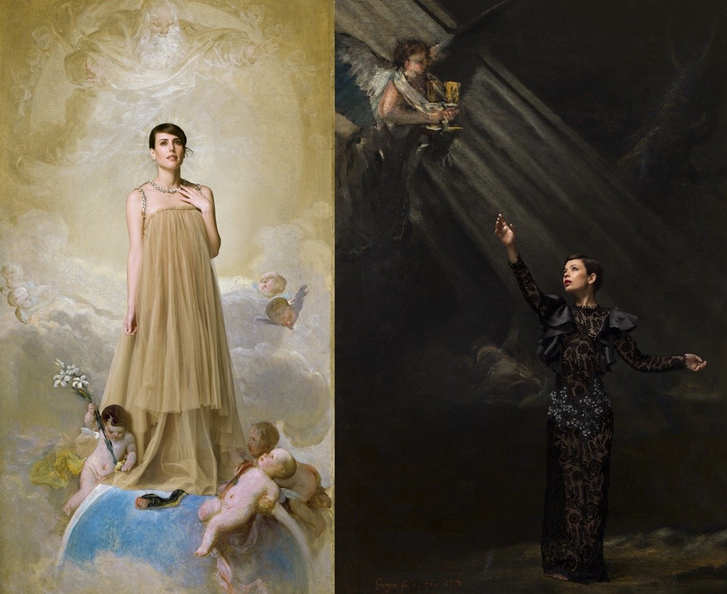 Natalia de Molina | © Museo Nacional de Prado/ © Denise De La Rue (left) and Ana Castillo | © Denise De La Rue (right)