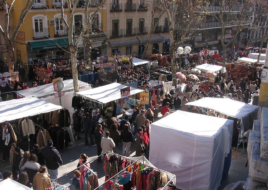 The El Rastro flea market | © Pablo Alberto Salguero Quiles/Wikipedia