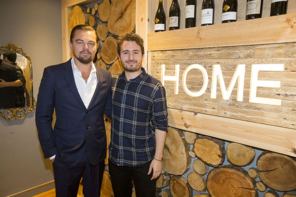 Leonardo DiCaprio And Josh Littlejohn | Courtesy Of Social Bite And Frame Agency Glasgow