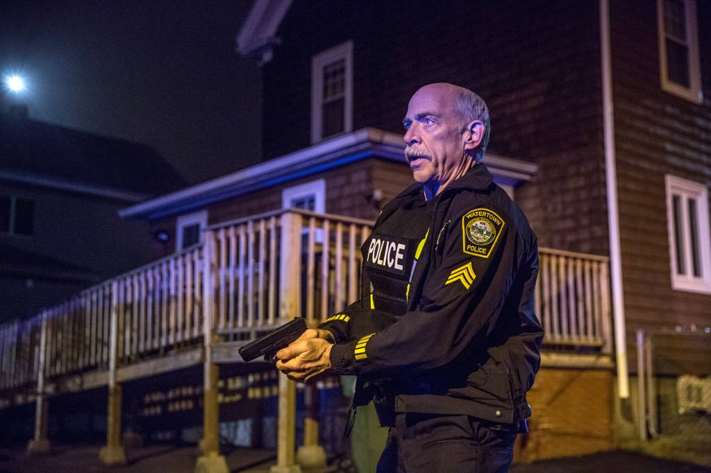 Jeffrey Simmons playing Watertown Police Sergeant Jeffrey Pugliese in the film | © Lionsgate Films UK