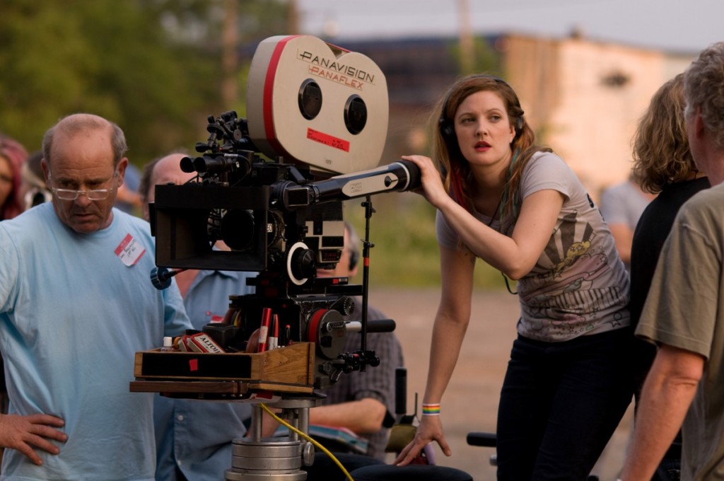 Drew Barrymore on the set of 'Whip It' | Darren Michaels