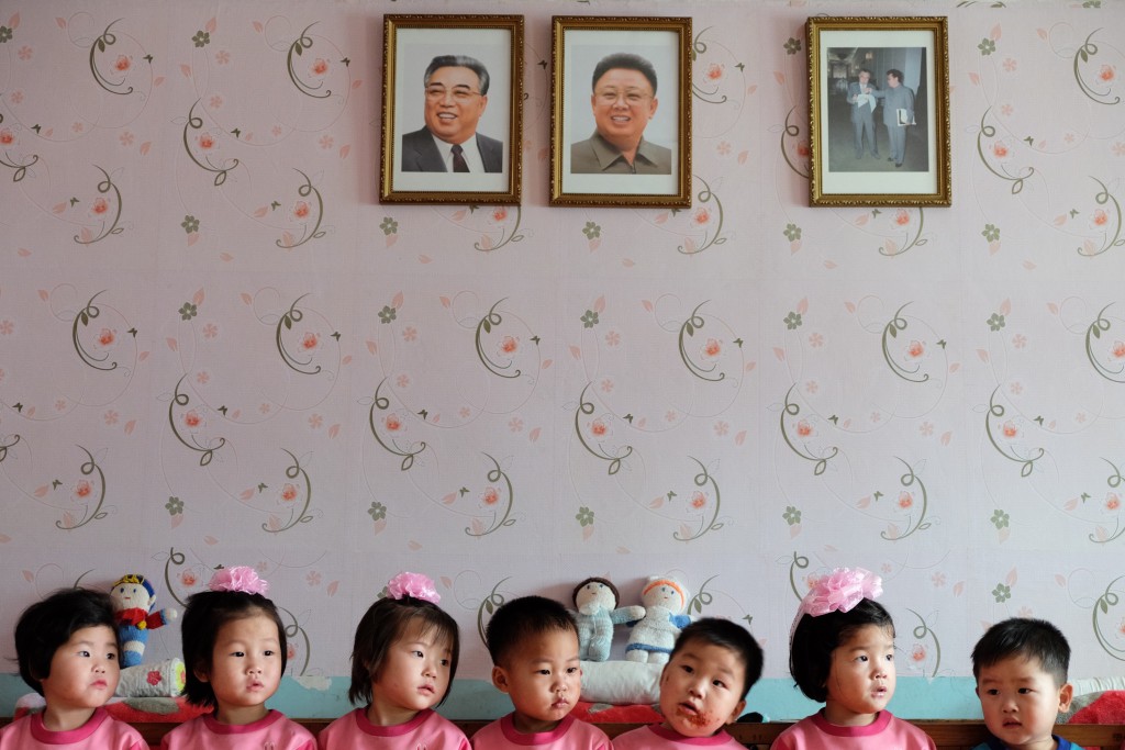 Fabian Muir, The hands that rock the cradle from the series 'Shades of Leisure in North Korea', 2017 | © Fabian Muir, Australia, Shortlist, ZEISS Photography Award