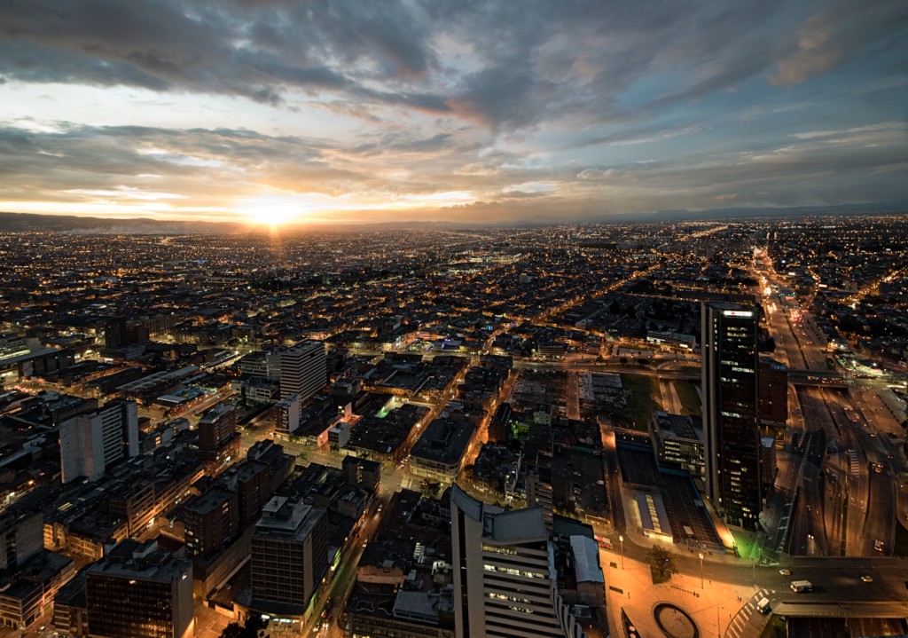 Sunset Over Colombia's Capital Bogota © Fernando Garcia / Flickr