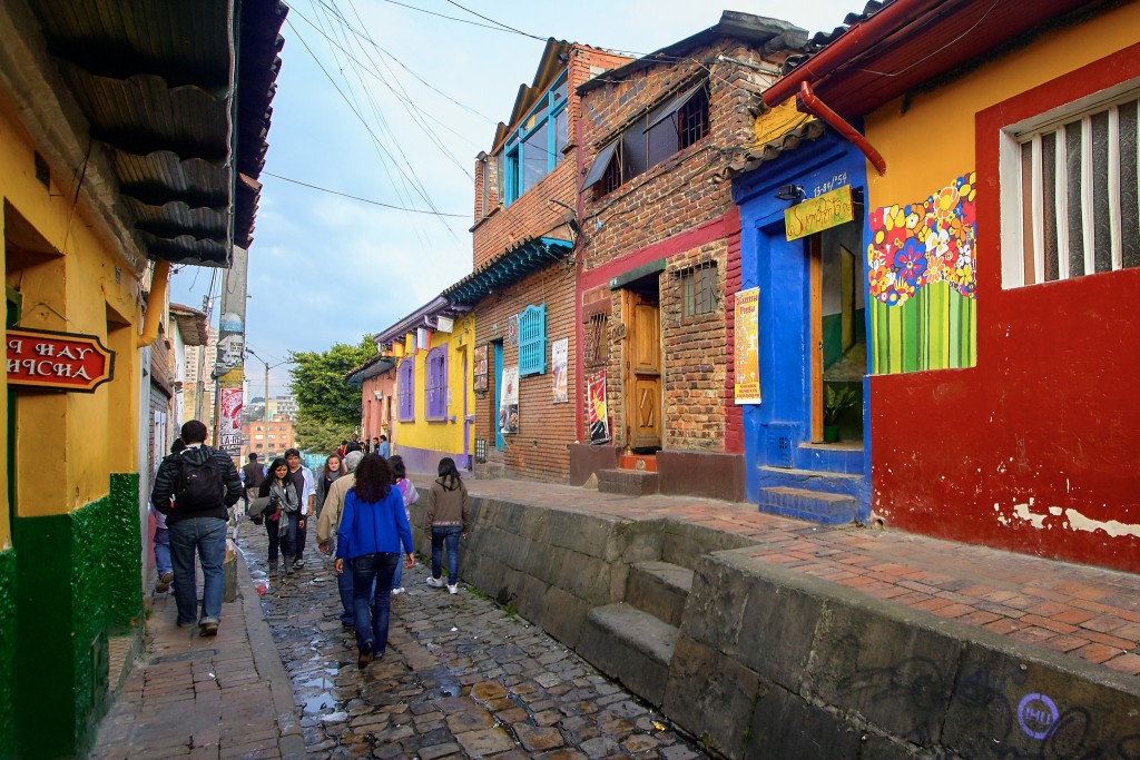 La Candelaria Neighbourhood in Bogota © Pedro Szekely / Flickr