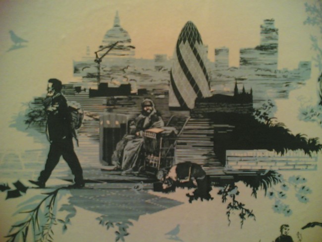 A London scene pattern