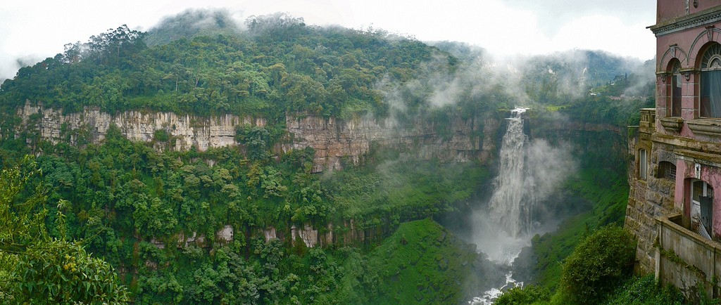 Tequendama Falls located just outside of Bogota © Andres H. Cabrera / Flickr