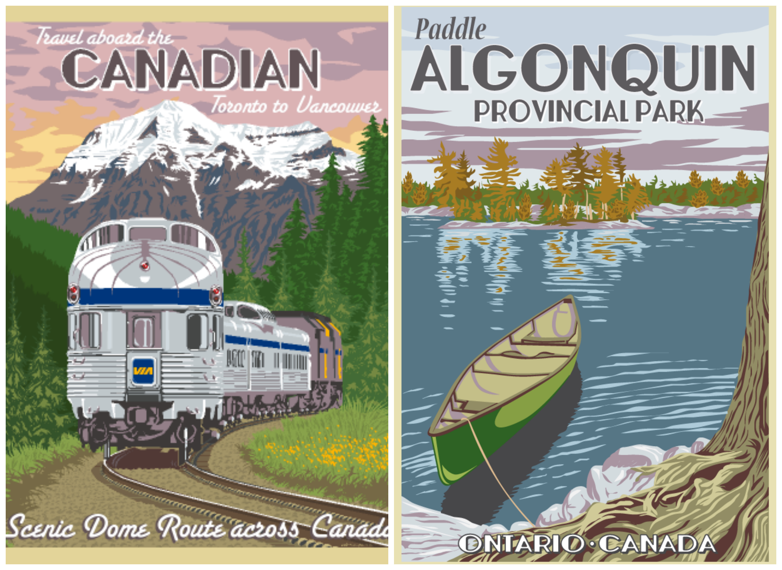 Retro prints by Andrew Alfred-Duggan |© Andrew Alfred-Duggan
