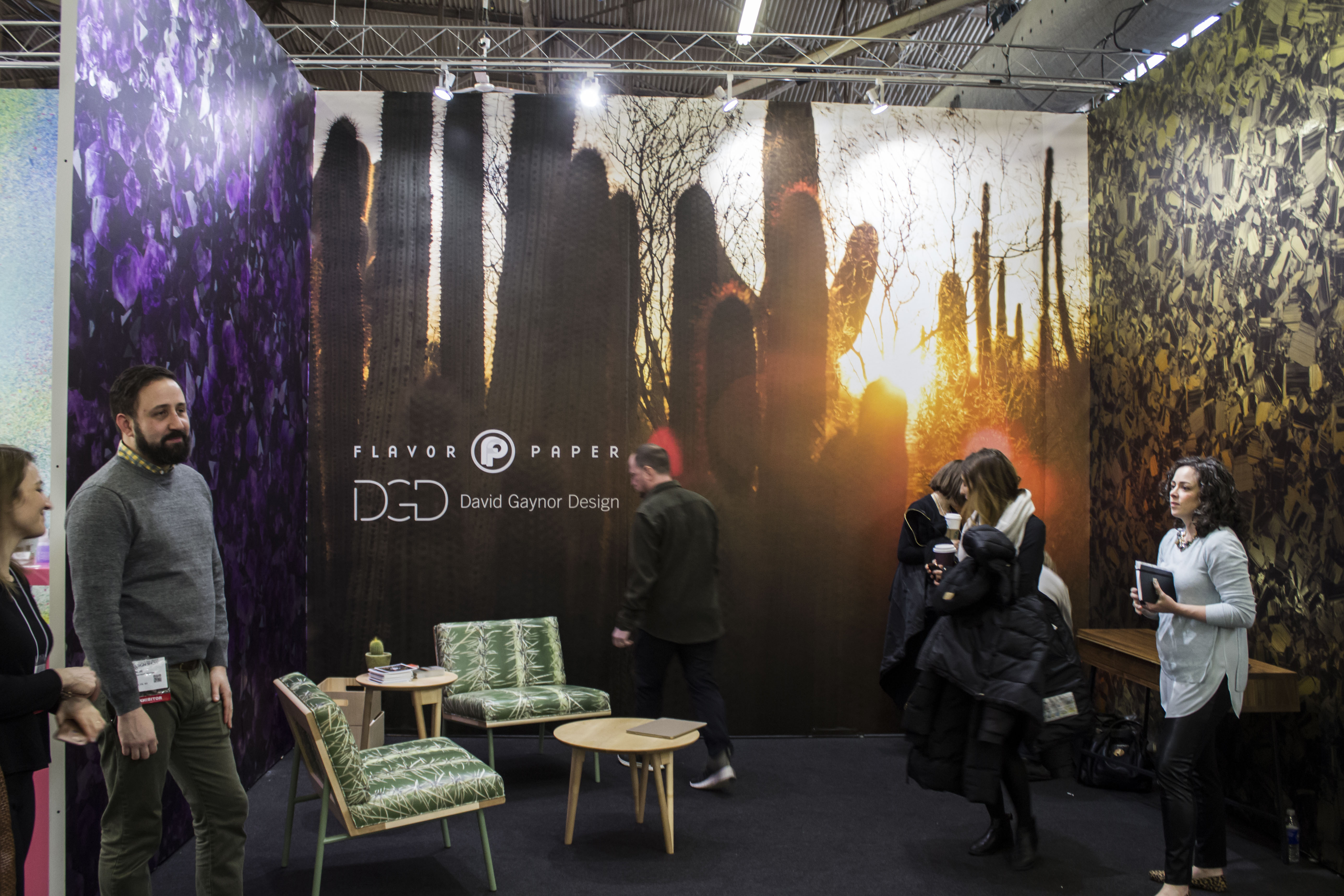 Flavor Paper booth Architectural Digest Show 2017 © Culture Trip/Amanda Suarez