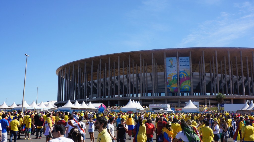 Colombian Celebrating Their Team at The Brazilian World Cup © YCK1 / Pixabay