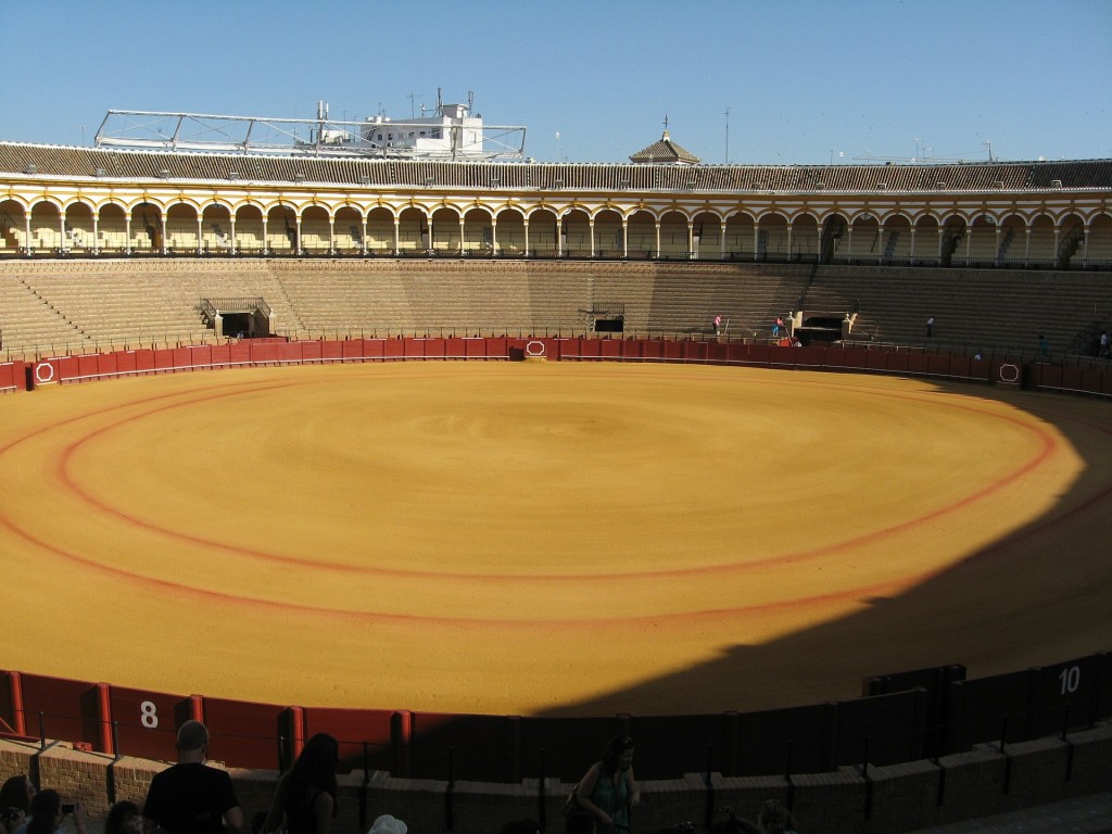 Seville´s historic bullring; pixabay