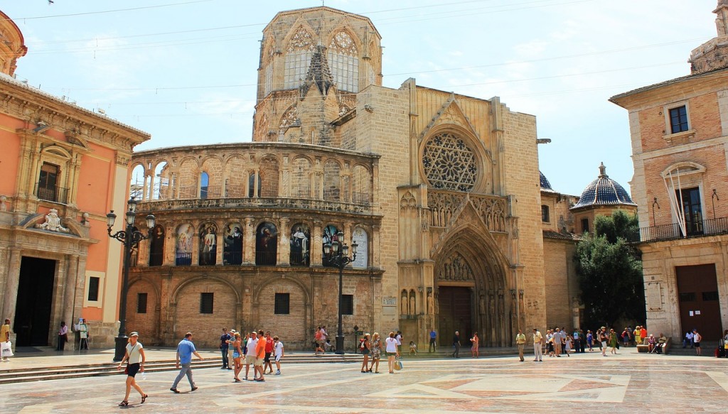 Valencia Cathedral and El Miguelete tower. Photo @ Pixabay