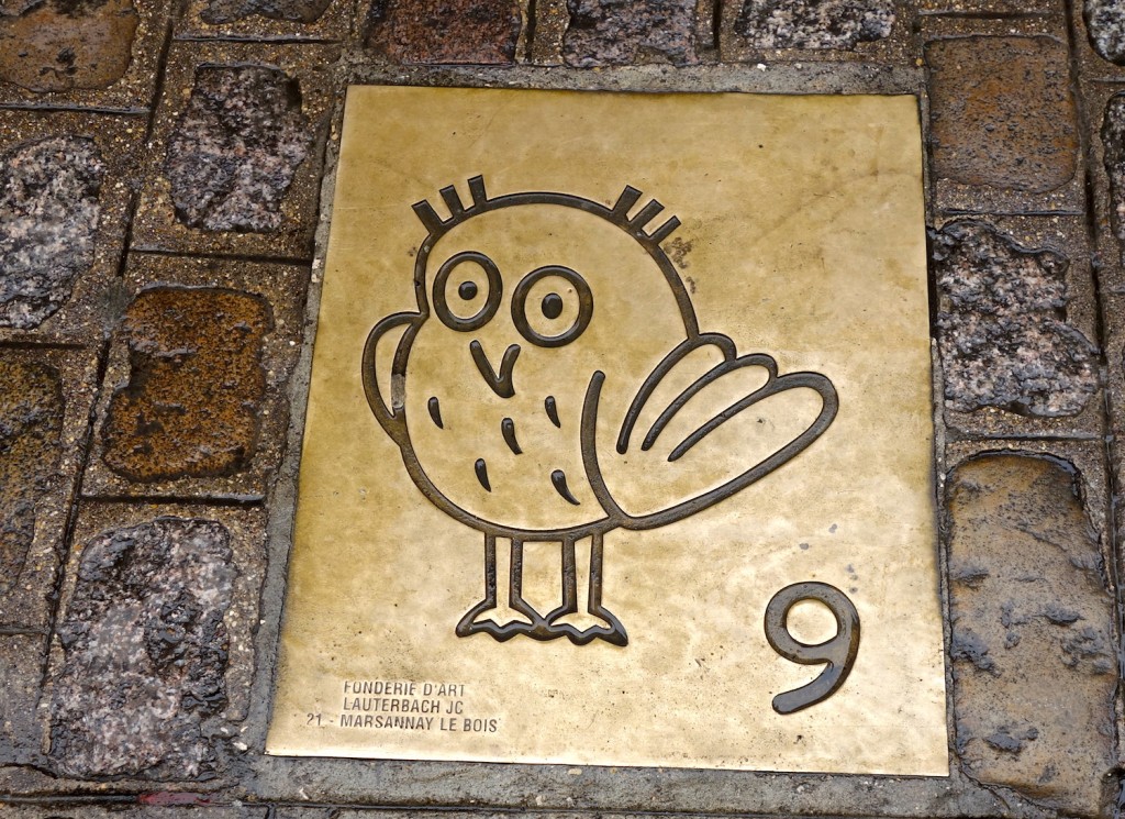 When in Dijon, follow the owl ©Sylvia Edwards Davis