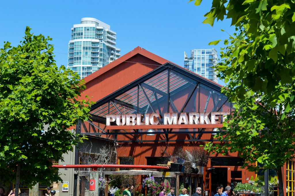 Granville Island Public Market Entrance | © Hayley Simpson