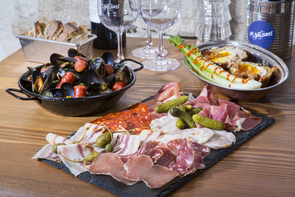 Lunch at Les Artizans │© Adeline Monnier / Courtesy of Les Artizans