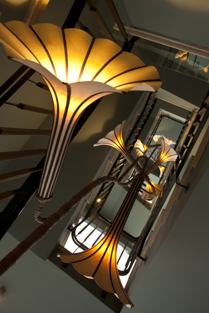 Funky stairs inside The Rothschild Hotel in Tel Aviv | The Rothschild Hotel ©, courtesy PR