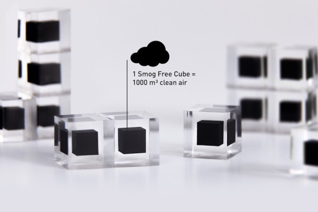 Smog Cubes | Courtesy of Studio Roosegaarde