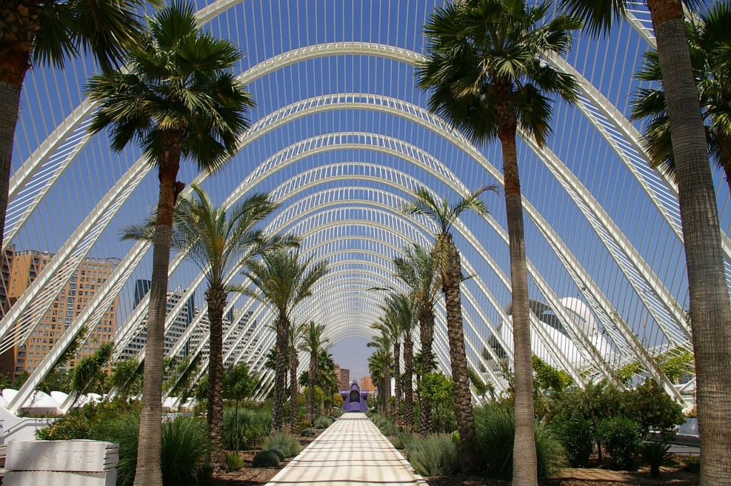 L'Umbracle, Valencia. Photo © Pixabay