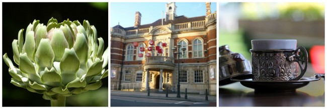 Battersea Arts Centre, Turkish coffee and an artichoke