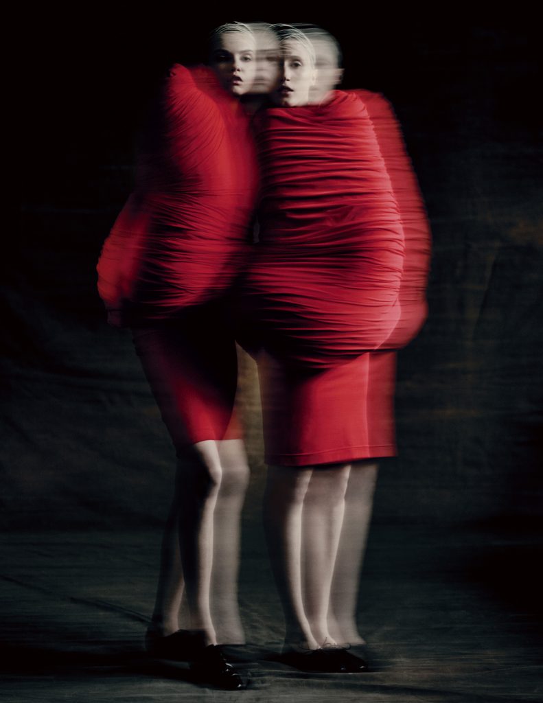 Rei Kawakubo (Japanese, born 1942) for Comme des Garçons (Japanese, founded 1969), Body Meets Dress–Dress Meets Body, spring/summer 1997; Courtesy of Comme des Garçons. Photograph by © Paolo Roversi; Courtesy of The Metropolitan Museum of Art