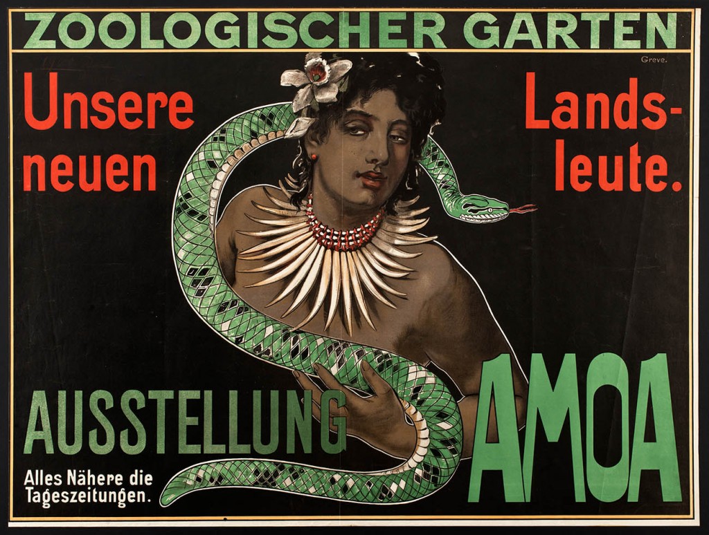 Exhibition Samoa. Our new countrymen, Germany, 1900/01 | © Stiftung Stadtmuseum Berlin