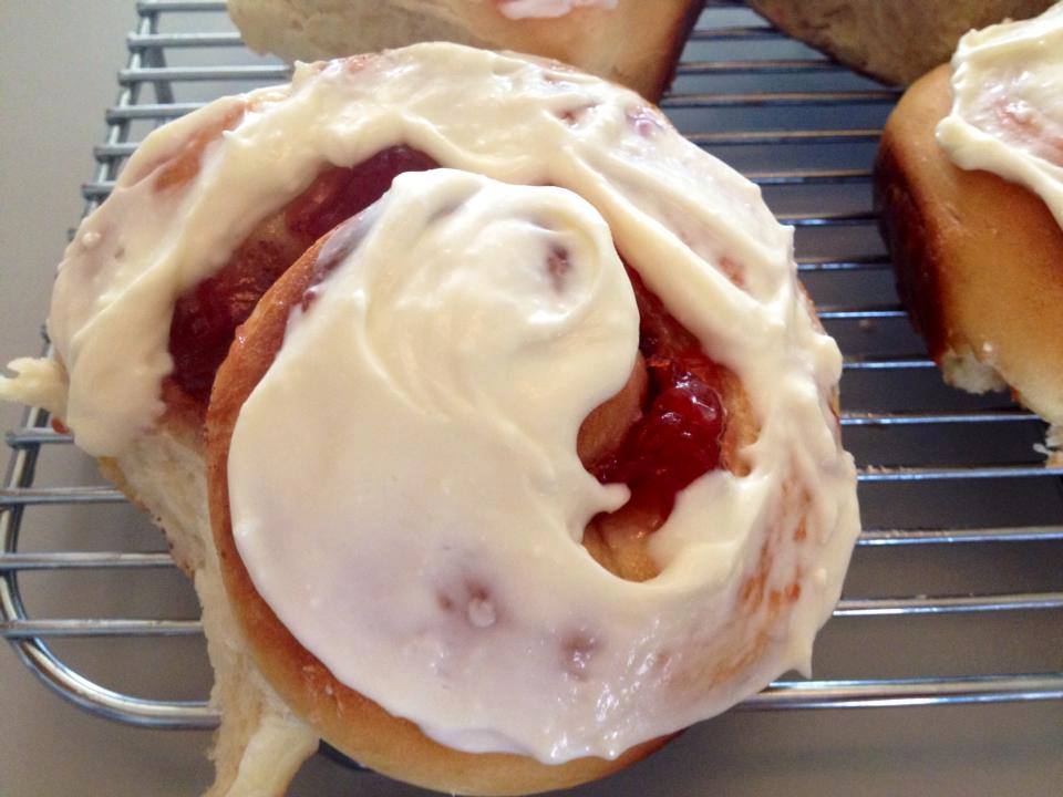 Cinnamon Roll, Courtesy of Kind Roots Cafe