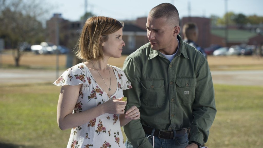 Kate Mara and Shia LaBeouf in 'Man Down' | © Lionsgate Premiere