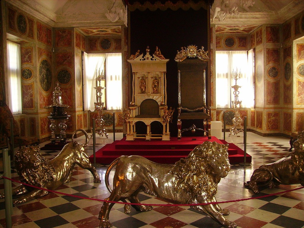 Ceremonial Hall of Rosenborg Castle |© Zairon / Wikimedia Commons