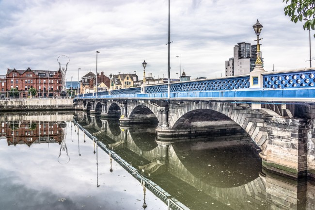 Belfast Waterfront and Lagan | © William Murphy/ Flickr