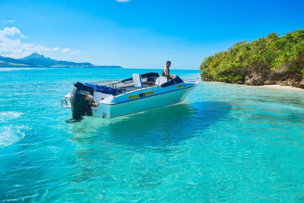 Speed boat in Mauritius|© THe Travel Manuel/FlickR https://www.flickr.com/photos/73796220@N04/28528948256/