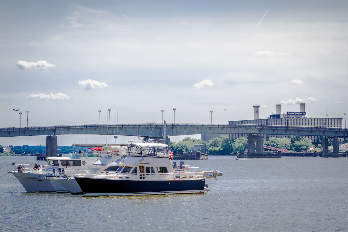 Boat on the Anacostia River Courtesy of washington.org