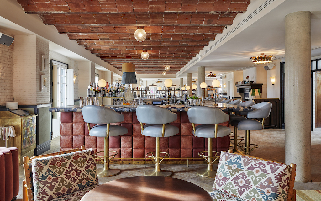 The club house at Soho House Barcelona Courtesy of the hotel