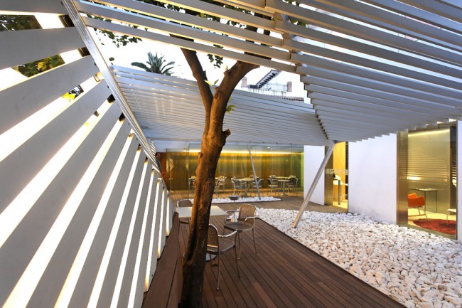 The Zen terrace at Hotel Holos | Courtesy of Hotel Holos