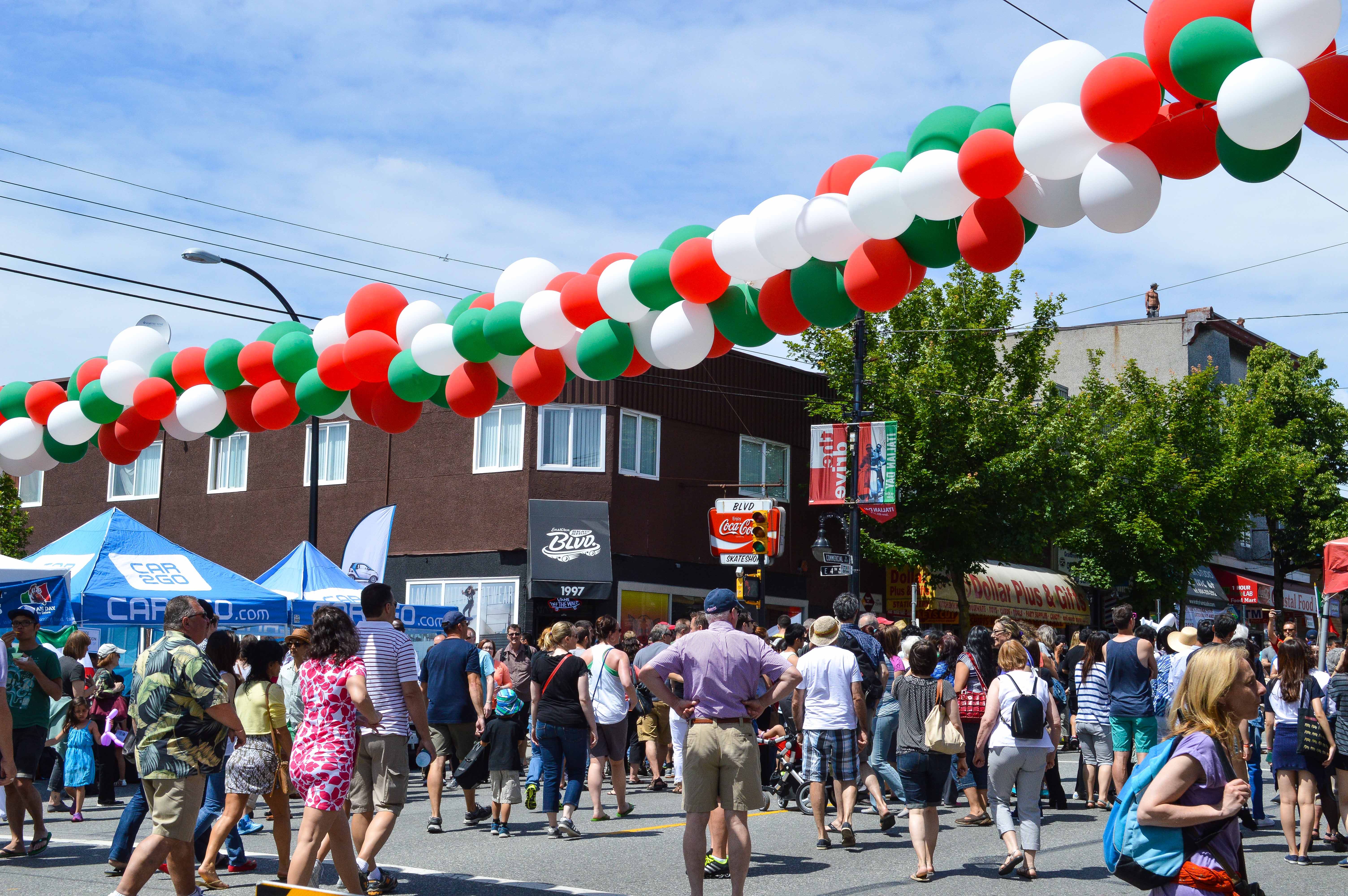 Italian Day on Commercial Drive | © Hayley Simpson