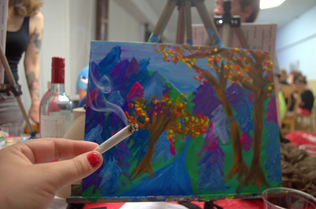 © Lindsey Bartlett. Courtesy of Puff, Pass & Paint