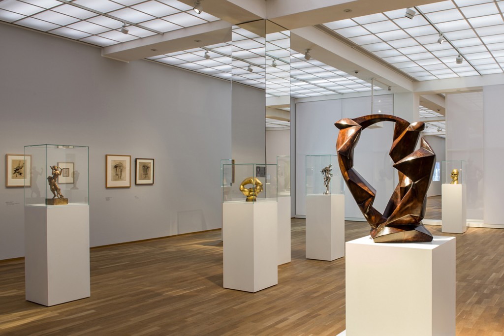 Rudolf Belling. Sculptures and Architectures, Exhibition View Hamburger Bahnhof - Museum für Gegenwart - Berlin | © State Museums of Berlin, National Gallery /Jan Windszus/VG Bild-Kunst, Bonn 2017